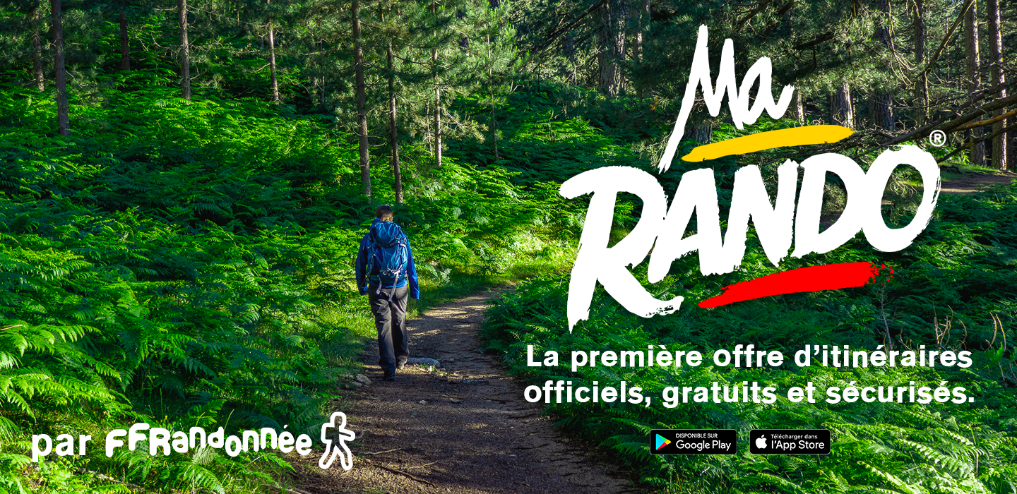 couverture carrousel MaRando application officielle de la FFRandonnée